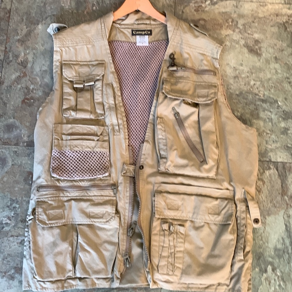 Men’s Campco Humvee Safari Photography Vest- size M